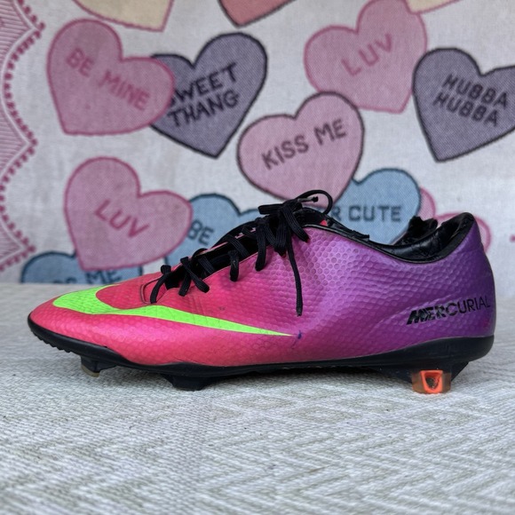 Size 9 - Nike Mercurial Vapor 9 FG 'Fireberry' Mens 555605-635 - Picture 1 of 13